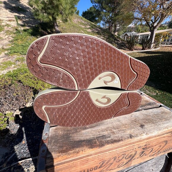 NWT Olukai Men’s - Nana Hele Wai’Apo - Chukka Boots -Sneakers Olive - Size 13 - Picture 9 of 10